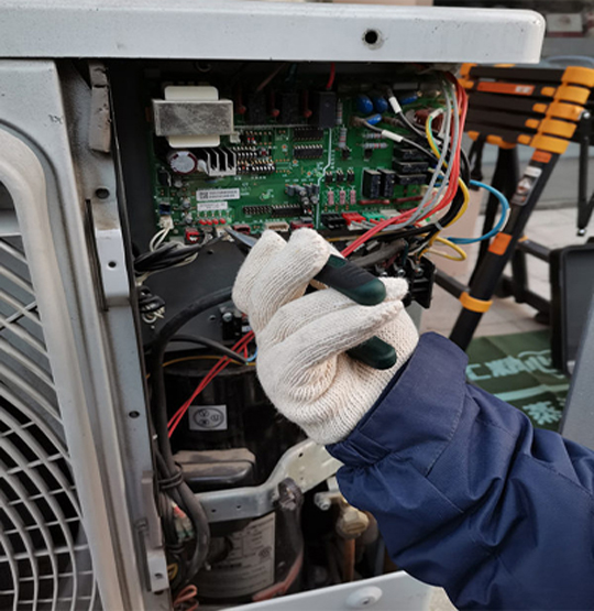  鸡冠维修空调不制热